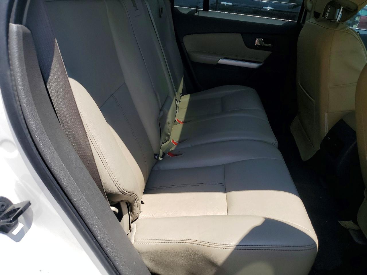 2013 Ford Edge Limited White vin: 2FMDK3KC3DBC10614