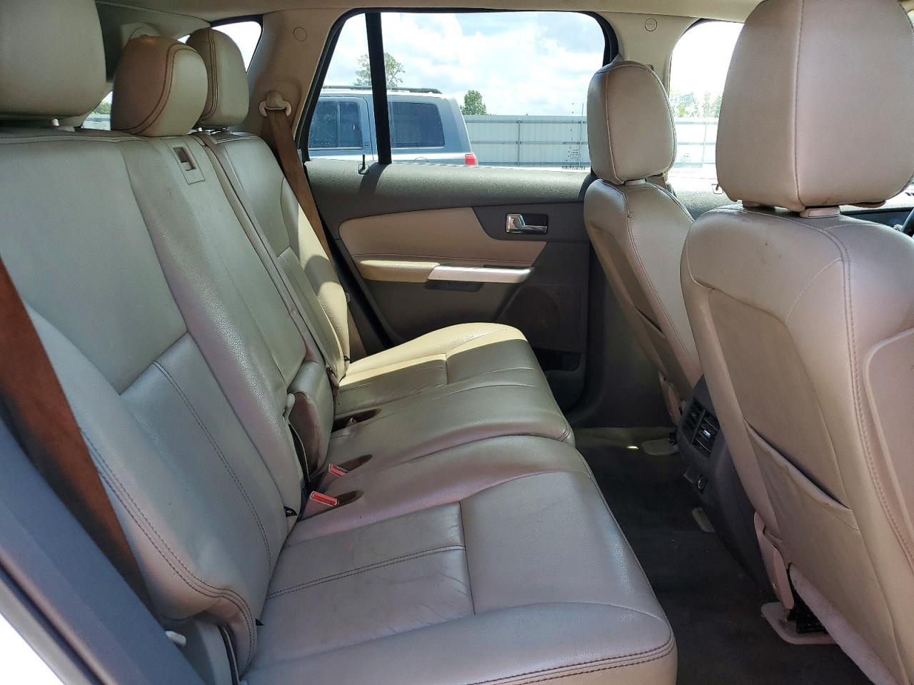 2013 Ford Edge Limited White vin: 2FMDK3KC3DBC20494
