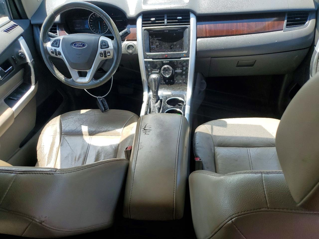2013 Ford Edge Limited White vin: 2FMDK3KC3DBC20494
