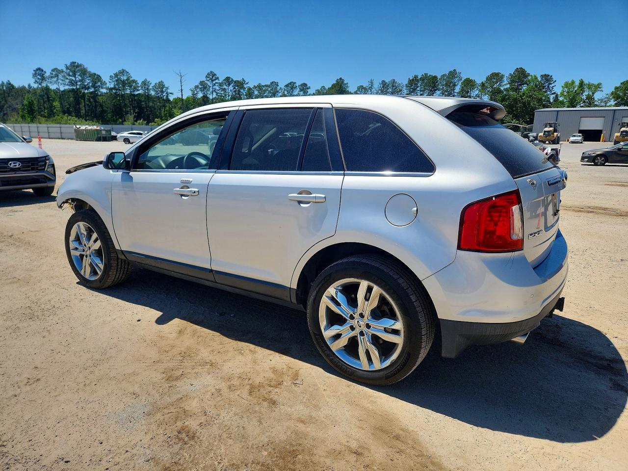 2013 Ford Edge Limited Серебряный vin: 2FMDK3KC3DBC44424