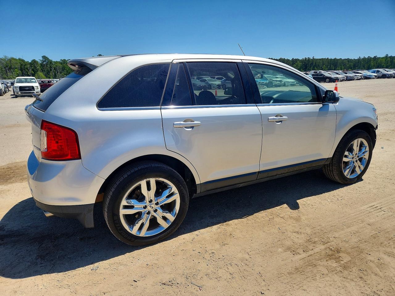 2013 Ford Edge Limited Серебряный vin: 2FMDK3KC3DBC44424