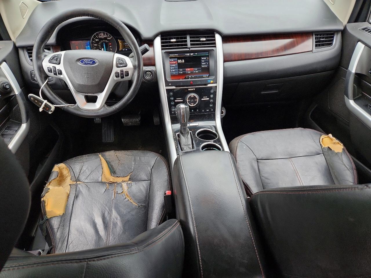 2013 Ford Edge Limited Black vin: 2FMDK3KC3DBC60977