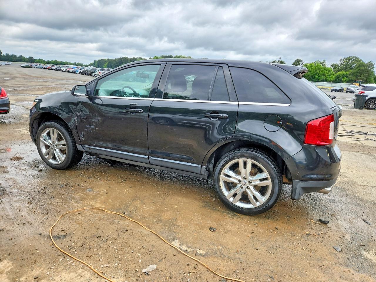 2013 Ford Edge Limited Black vin: 2FMDK3KC3DBC60977