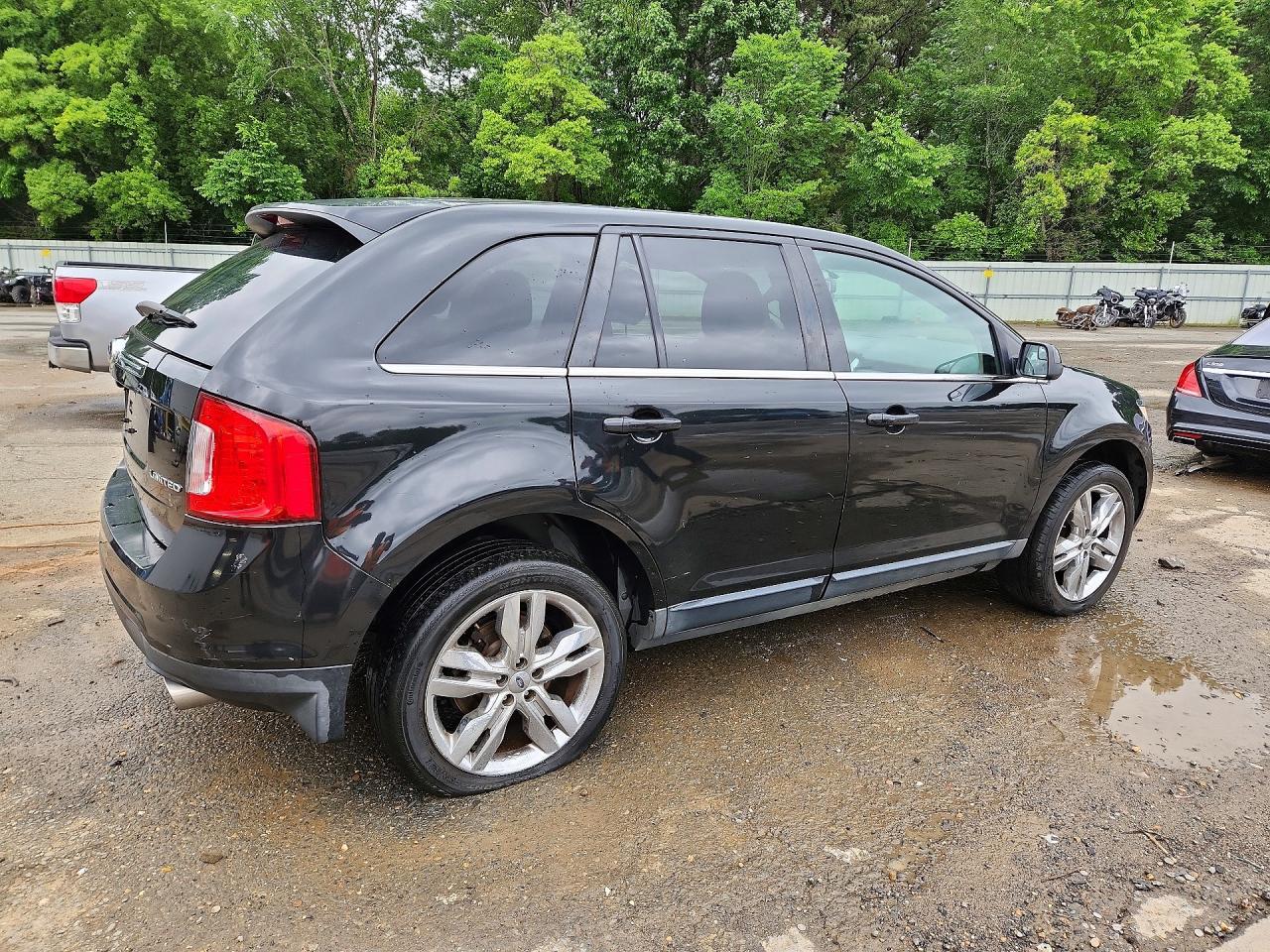 2013 Ford Edge Limited Black vin: 2FMDK3KC3DBC60977