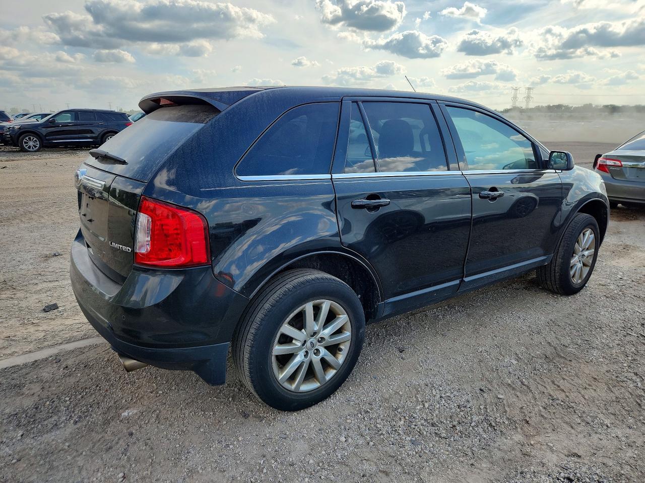 2013 Ford Edge Limited Black vin: 2FMDK3KC3DBE10375
