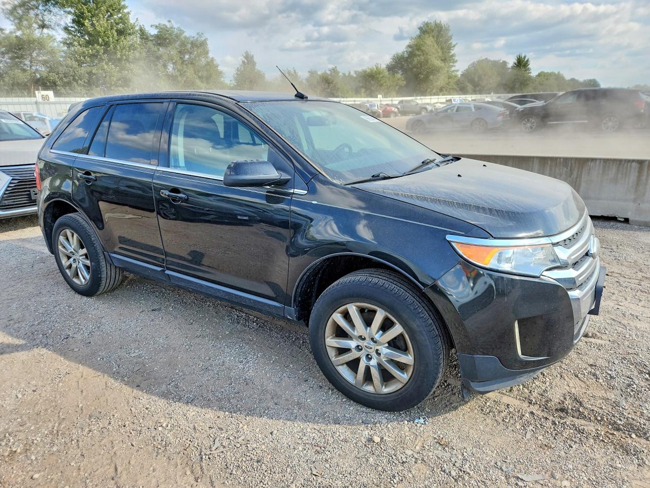 2013 Ford Edge Limited Black vin: 2FMDK3KC3DBE10375