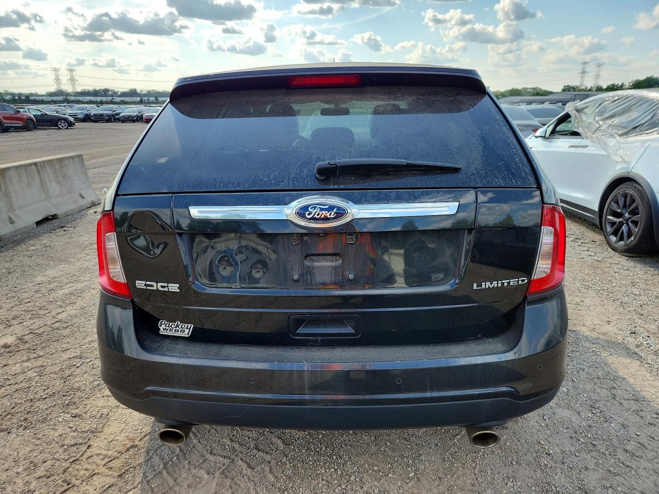 2013 Ford Edge Limited Black vin: 2FMDK3KC3DBE10375