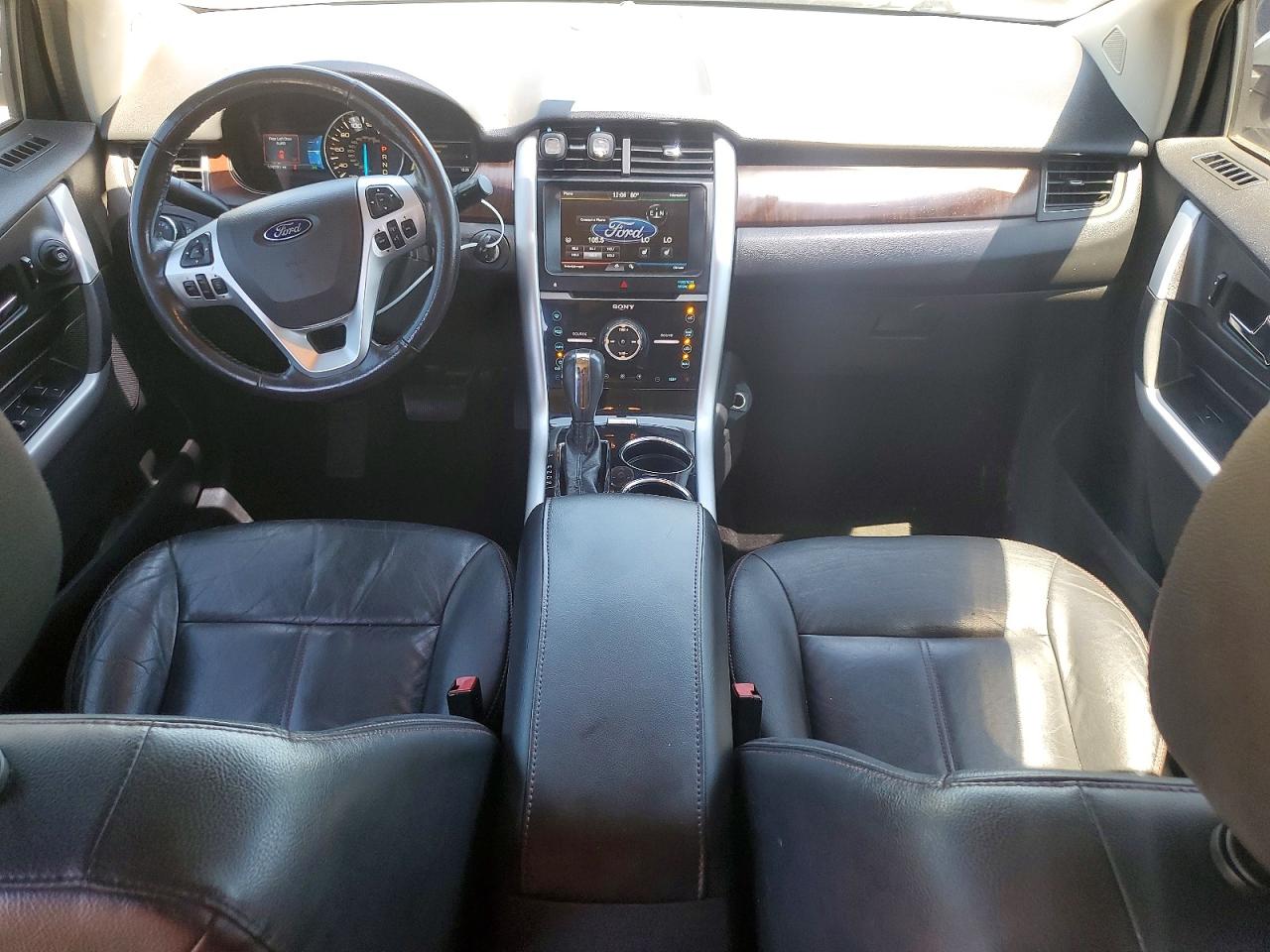 2014 Ford Edge Limited White vin: 2FMDK3KC3EBA20412