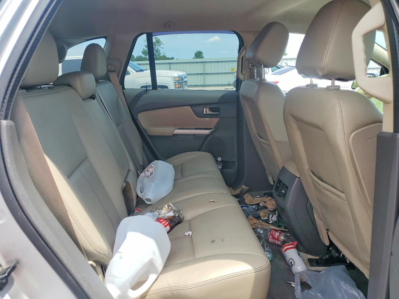 2014 Ford Edge Limited Silver vin: 2FMDK3KC3EBA98673