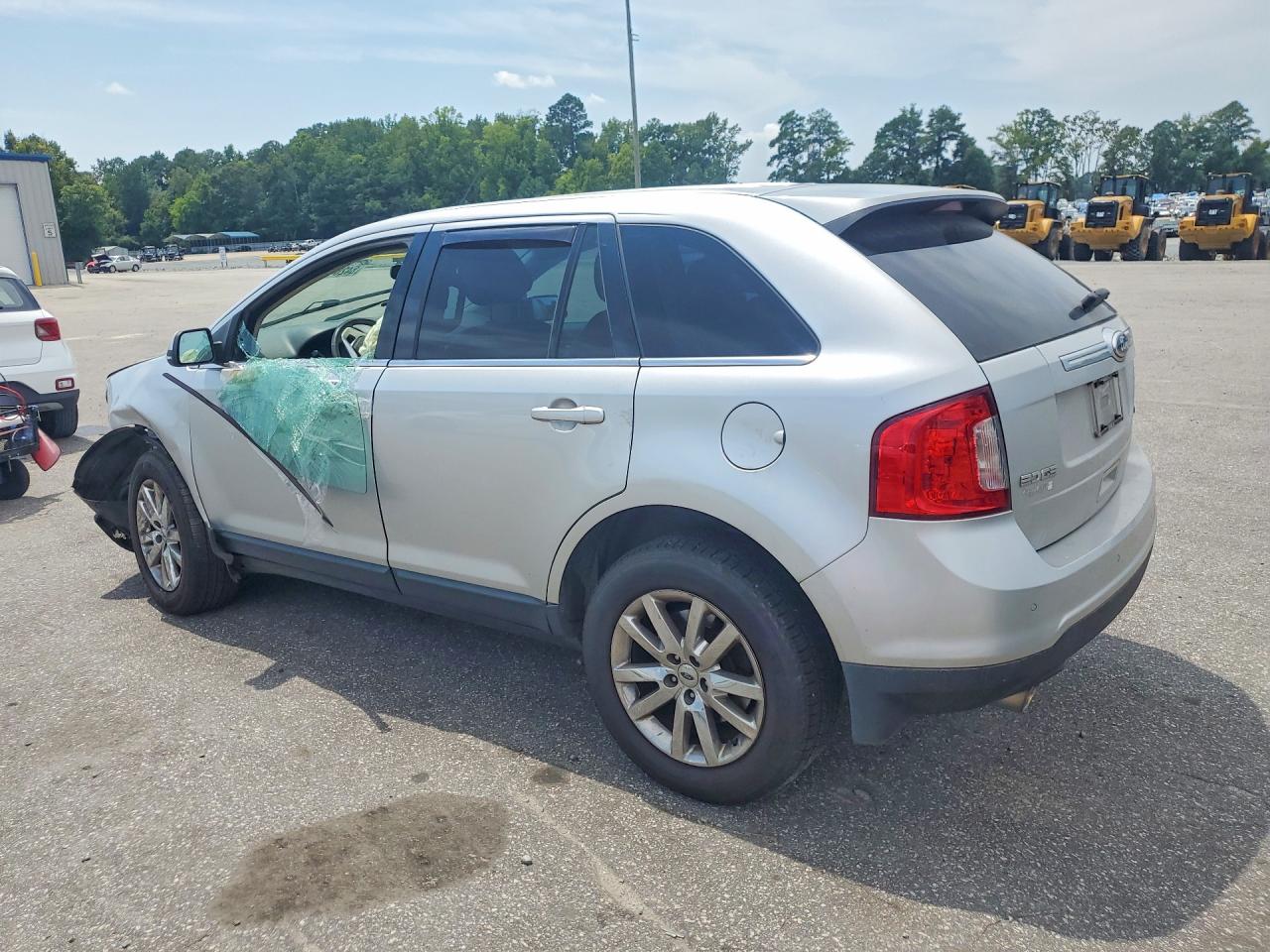 2014 Ford Edge Limited Silver vin: 2FMDK3KC3EBA98673
