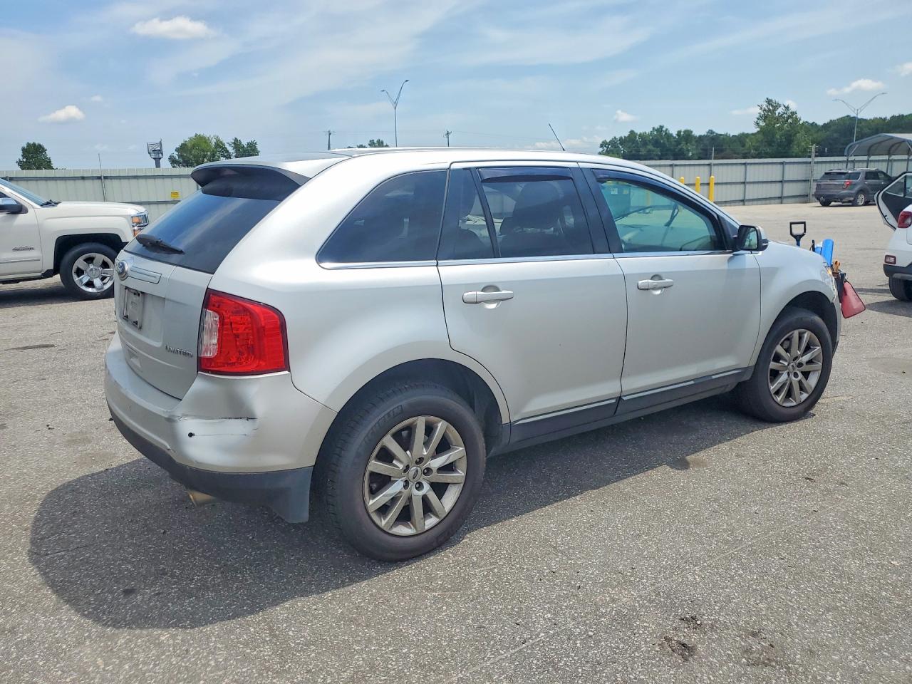 2014 Ford Edge Limited Silver vin: 2FMDK3KC3EBA98673