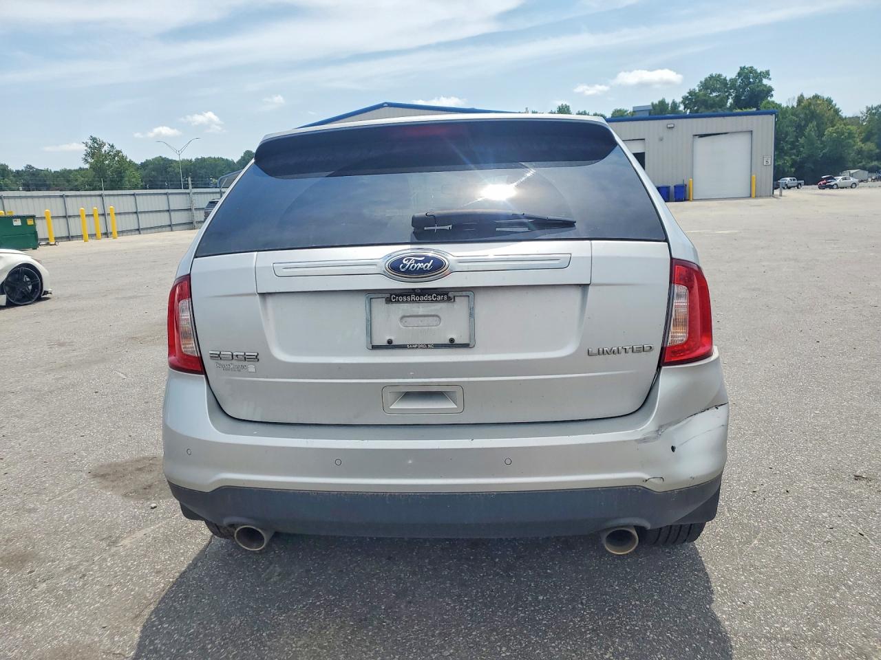 2014 Ford Edge Limited Silver vin: 2FMDK3KC3EBA98673