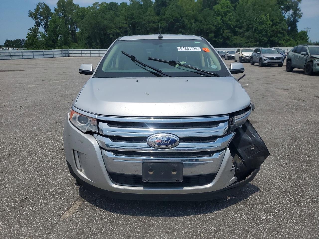 2014 Ford Edge Limited Silver vin: 2FMDK3KC3EBA98673
