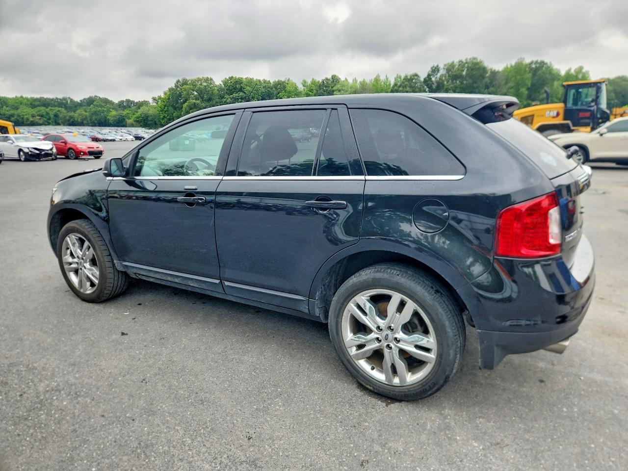 2014 Ford Edge Limited Black vin: 2FMDK3KC3EBB30103