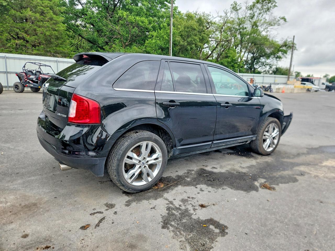 2014 Ford Edge Limited Black vin: 2FMDK3KC3EBB30103
