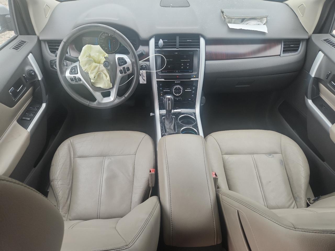 2014 Ford Edge Limited Silver vin: 2FMDK3KC3EBB35057