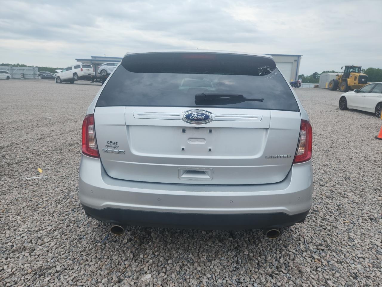 2014 Ford Edge Limited Silver vin: 2FMDK3KC3EBB35057