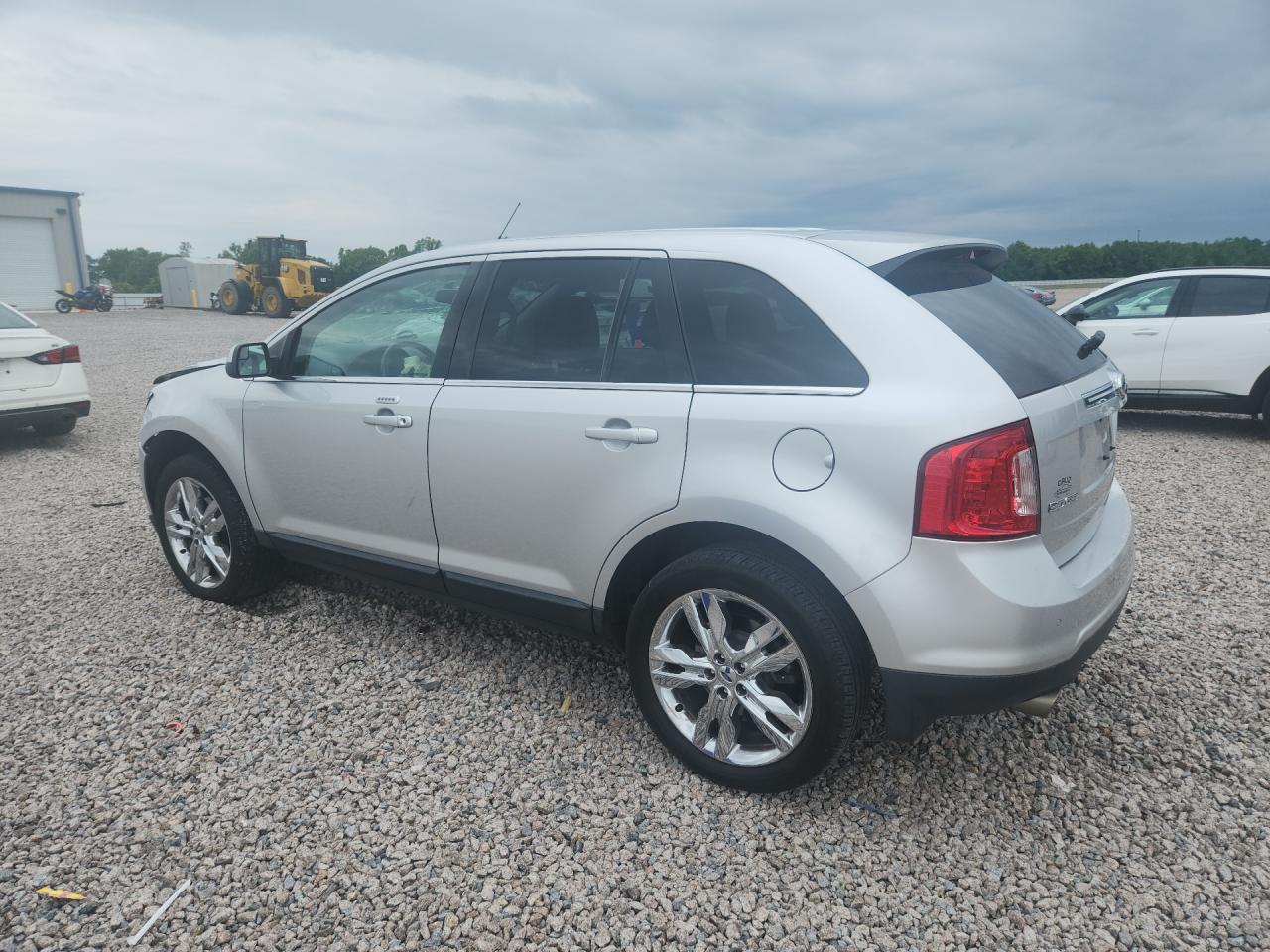 2014 Ford Edge Limited Silver vin: 2FMDK3KC3EBB35057