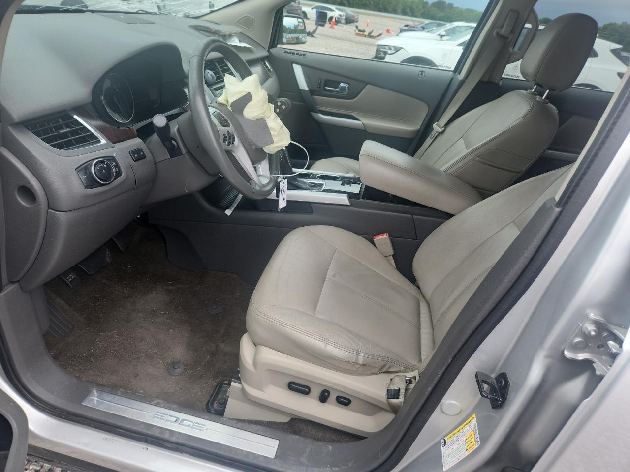 2014 Ford Edge Limited Silver vin: 2FMDK3KC3EBB35057