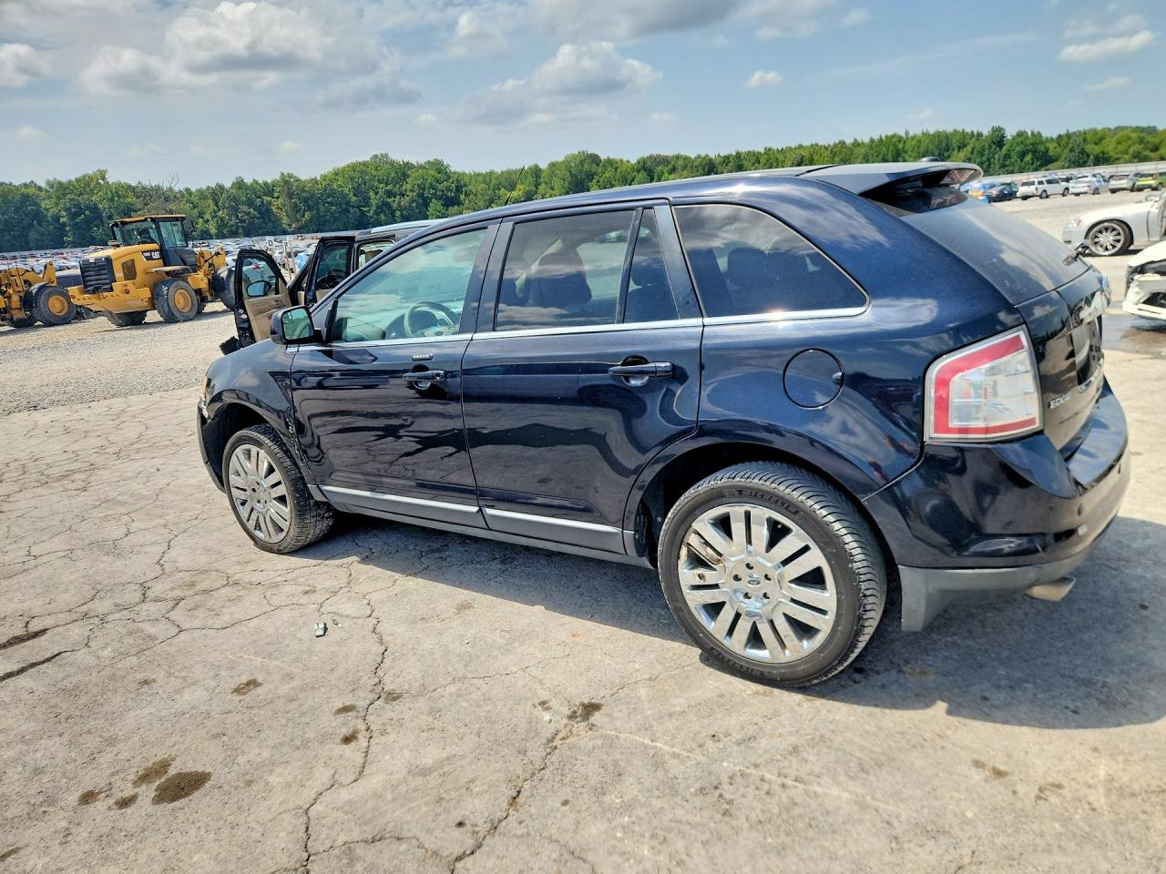 2010 Ford Edge Limited Black vin: 2FMDK3KC4ABA07744