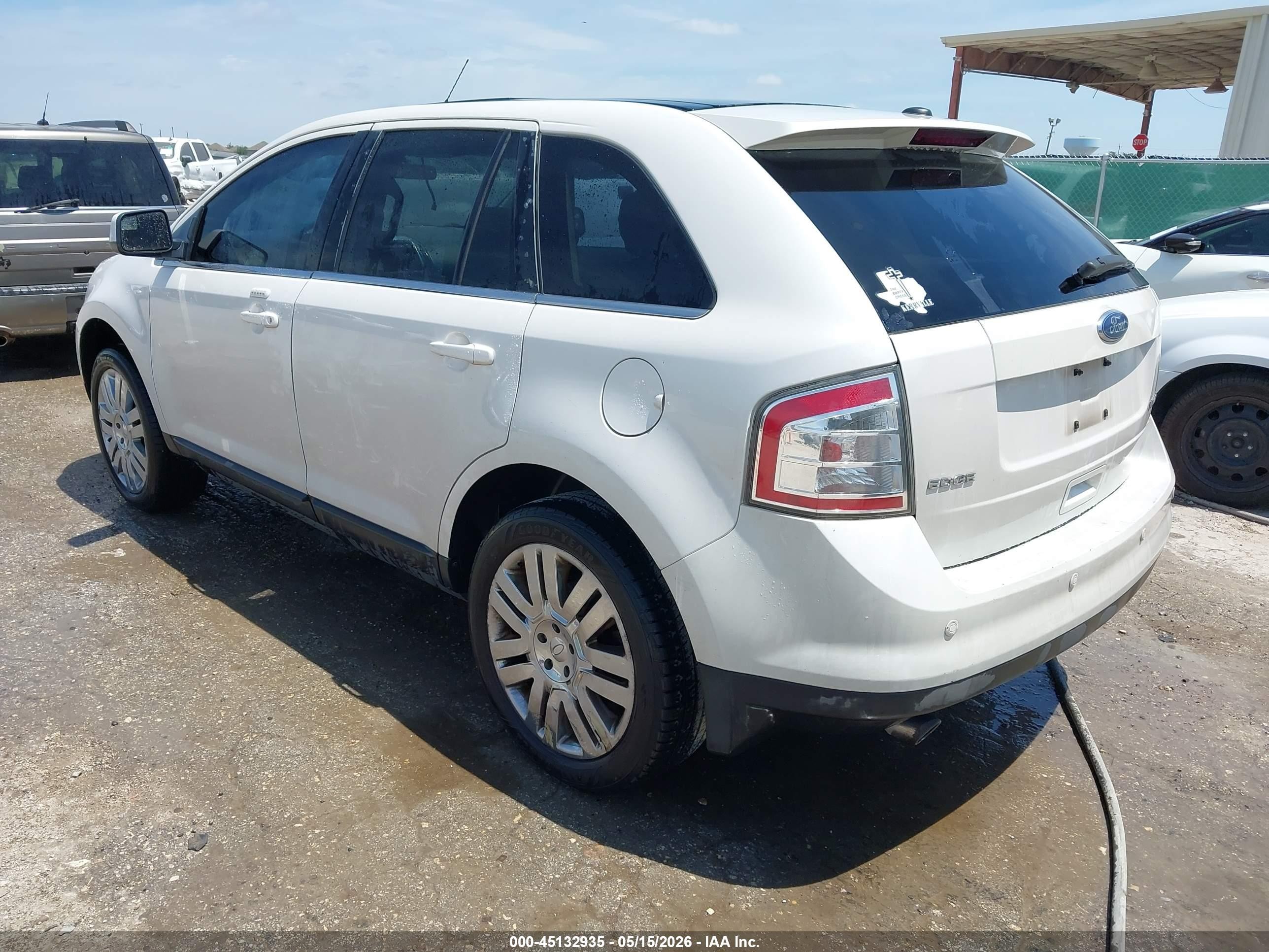 2010 Ford Edge Limited Белый vin: 2FMDK3KC4ABA30053