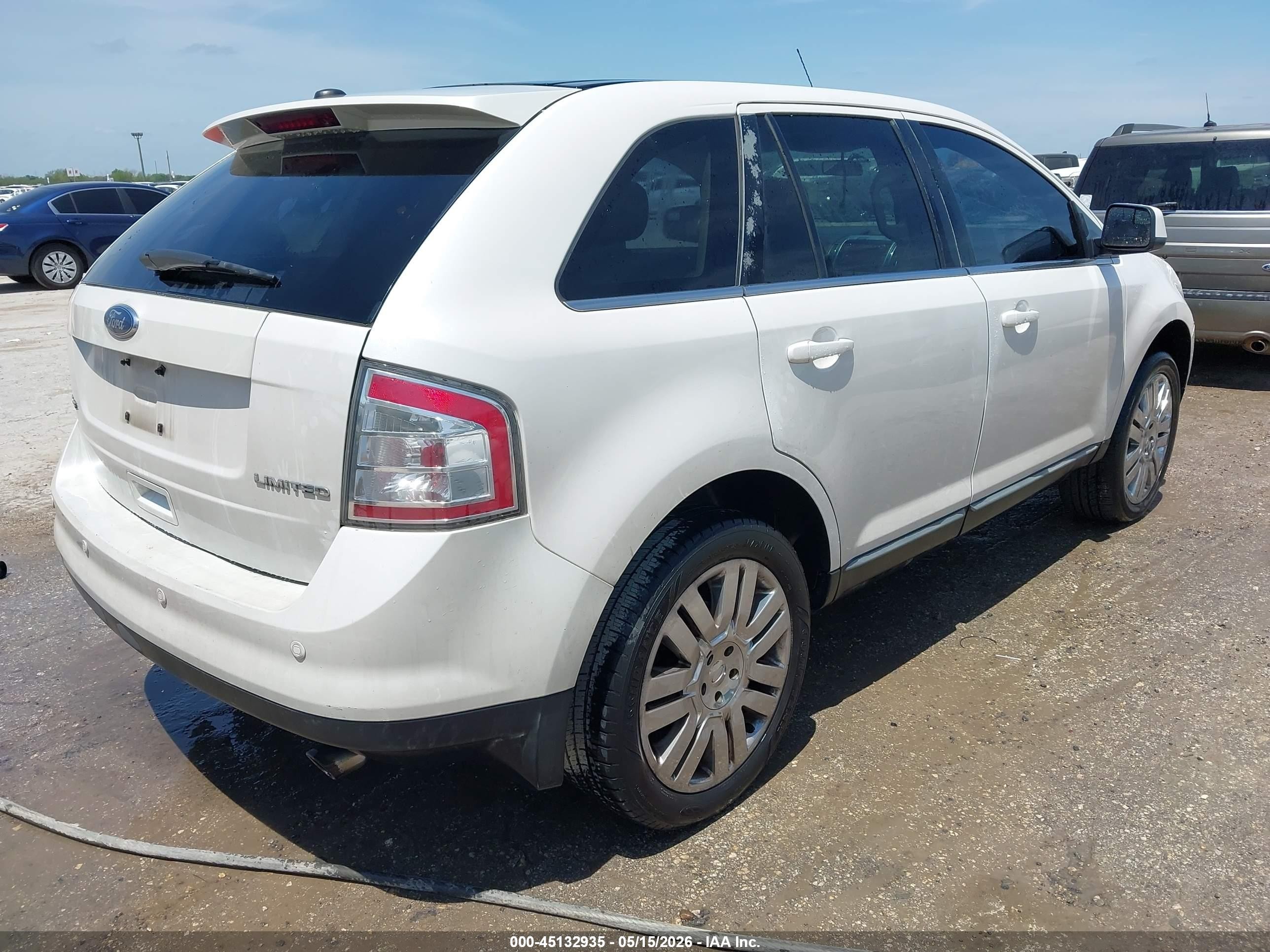 2010 Ford Edge Limited Белый vin: 2FMDK3KC4ABA30053