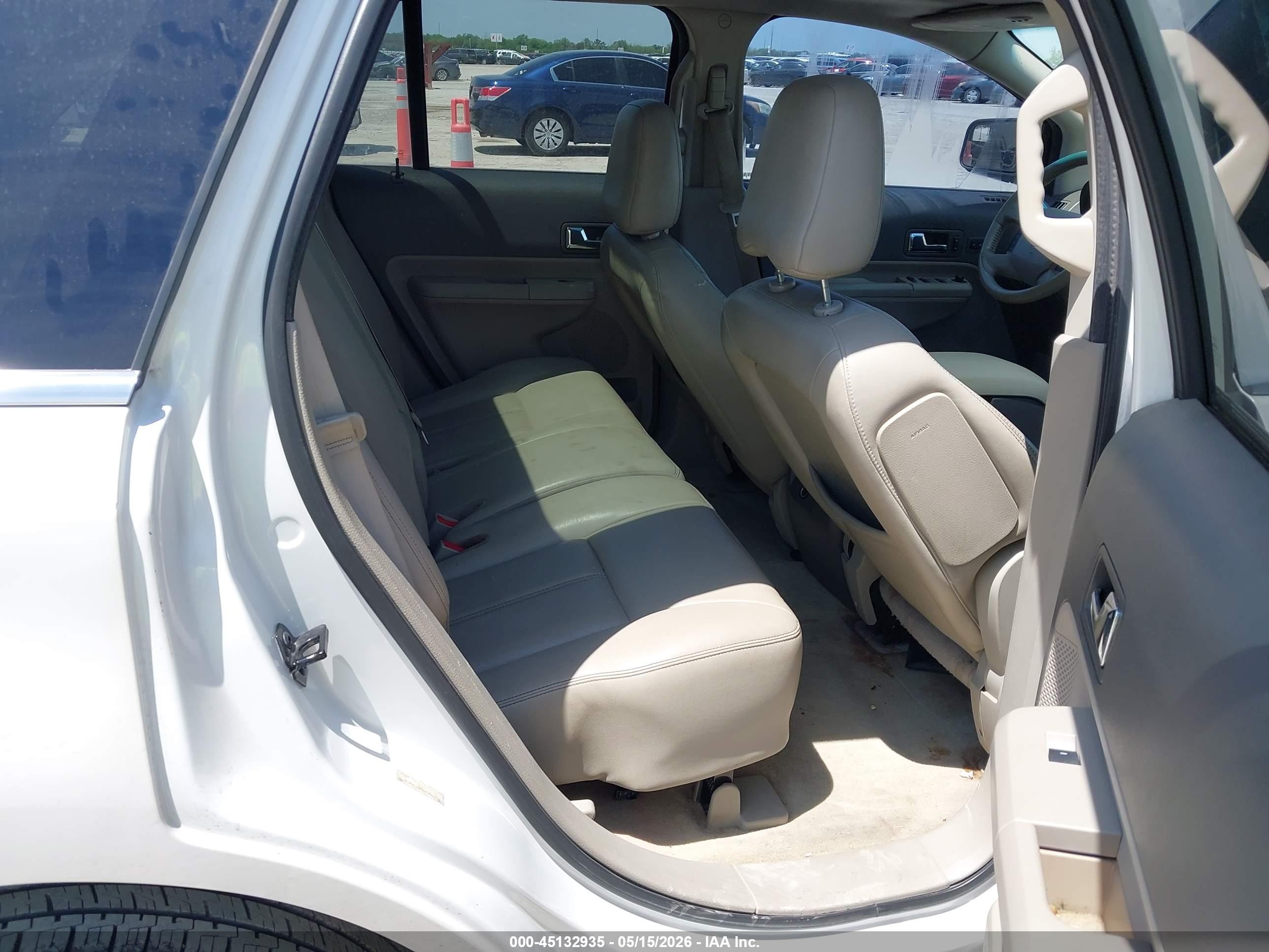 2010 Ford Edge Limited Белый vin: 2FMDK3KC4ABA30053