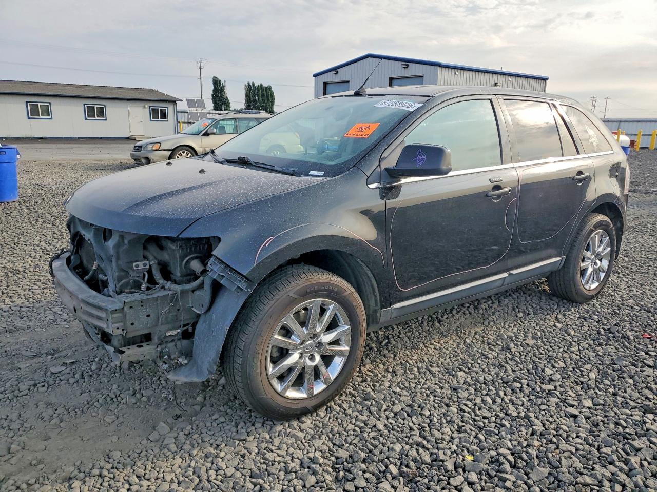 2010 Ford Edge Limited Black vin: 2FMDK3KC4ABA69807