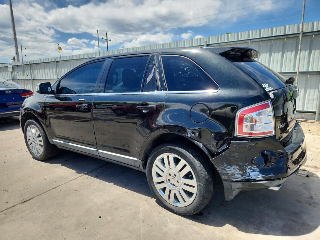 2010 Ford Edge Limited Черный vin: 2FMDK3KC4ABA80046