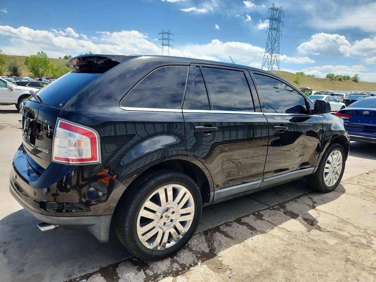 2010 Ford Edge Limited Черный vin: 2FMDK3KC4ABA80046