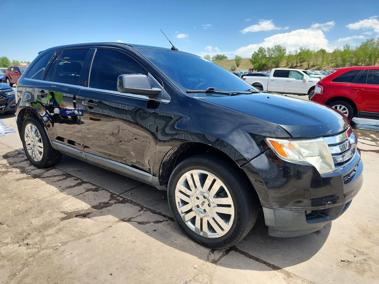 2010 Ford Edge Limited Черный vin: 2FMDK3KC4ABA80046
