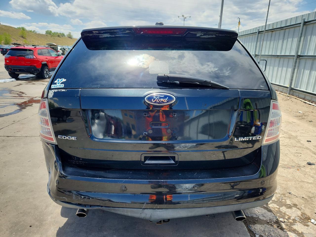 2010 Ford Edge Limited Черный vin: 2FMDK3KC4ABA80046