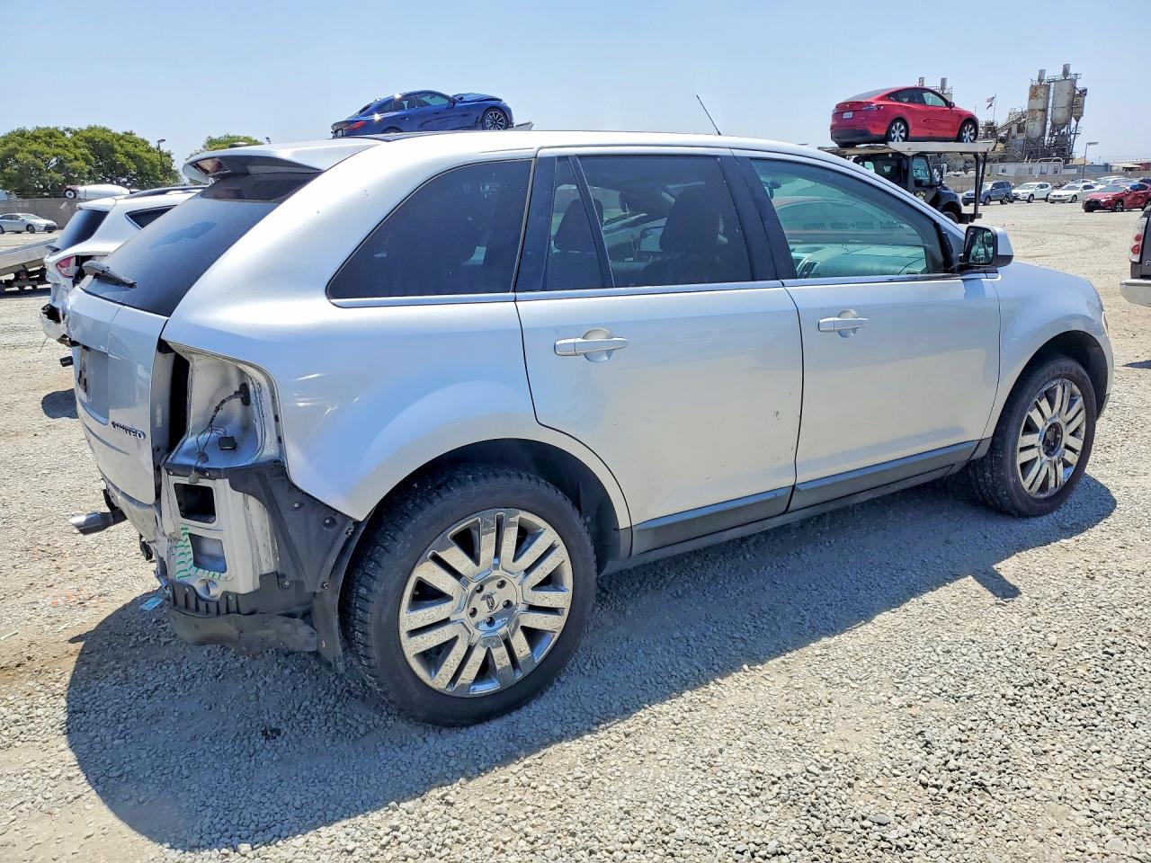 2010 Ford Edge Limited Серебряный vin: 2FMDK3KC4ABA80564
