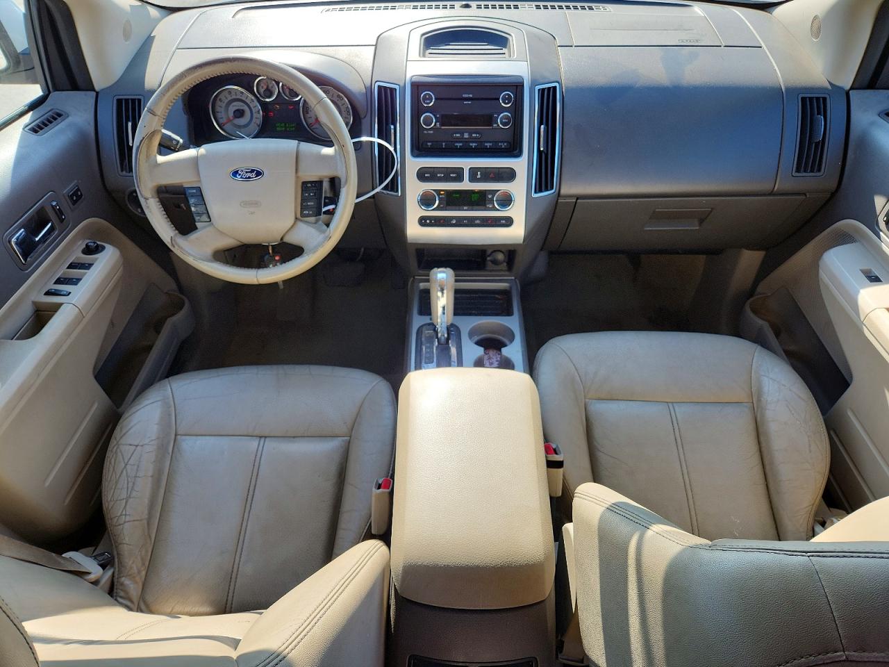 2010 Ford Edge Limited White vin: 2FMDK3KC4ABB02918
