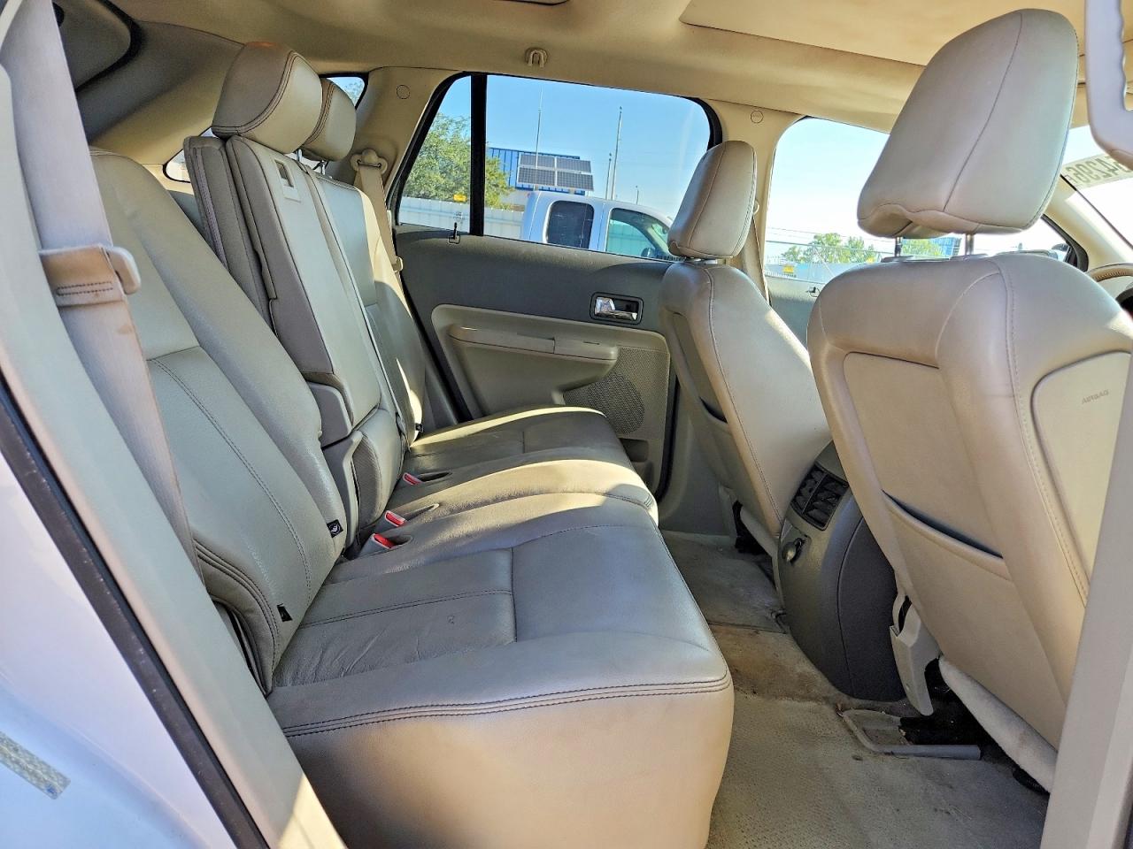 2010 Ford Edge Limited White vin: 2FMDK3KC4ABB02918
