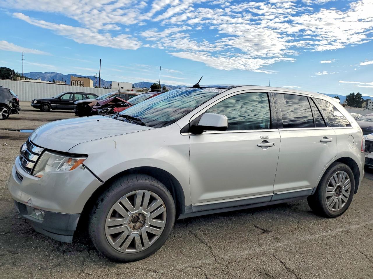2010 Ford Edge Limited Silver vin: 2FMDK3KC4ABB69454