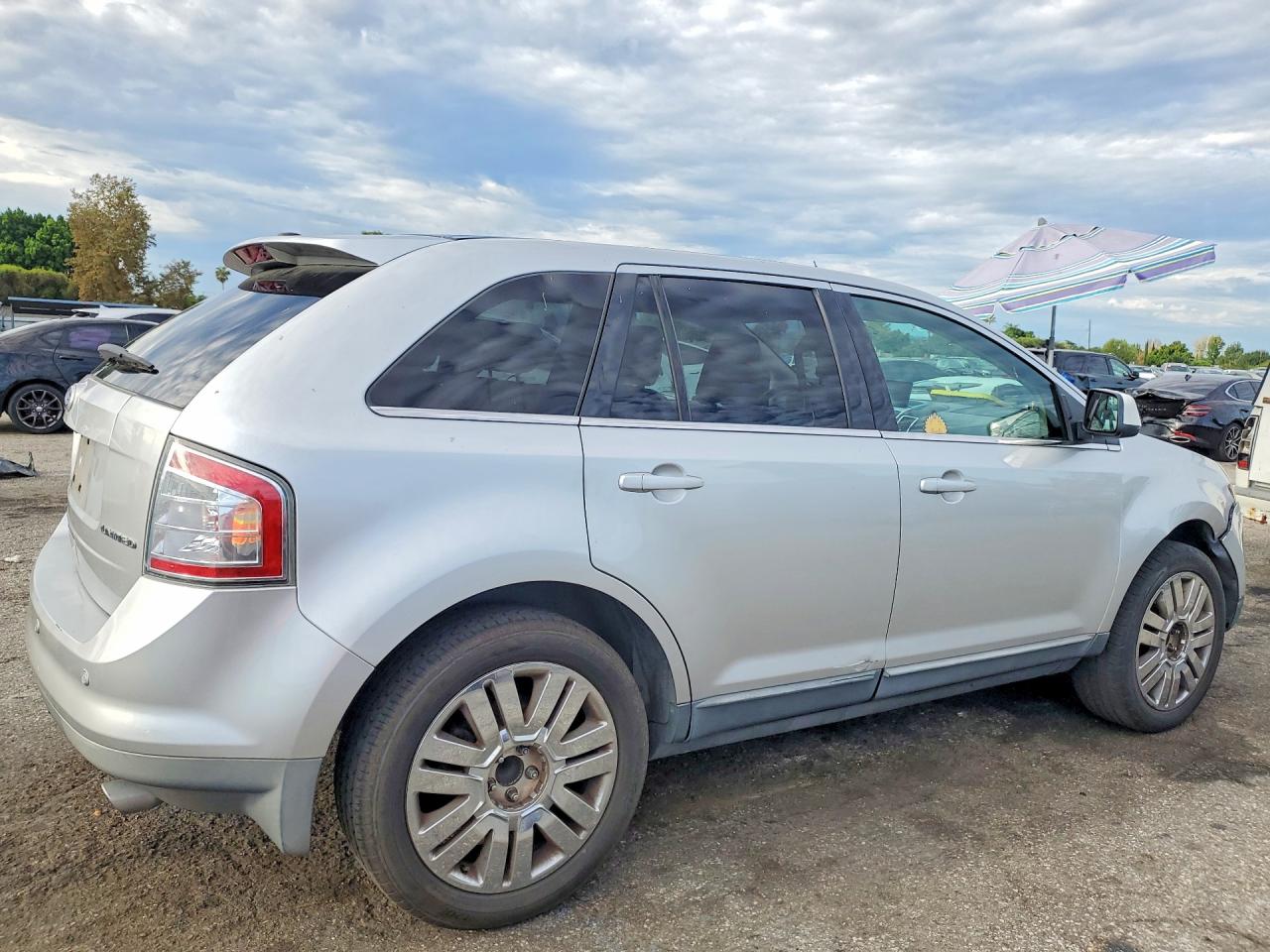 2010 Ford Edge Limited Silver vin: 2FMDK3KC4ABB69454