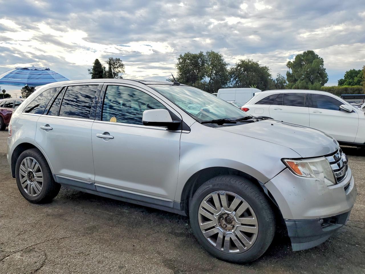 2010 Ford Edge Limited Silver vin: 2FMDK3KC4ABB69454