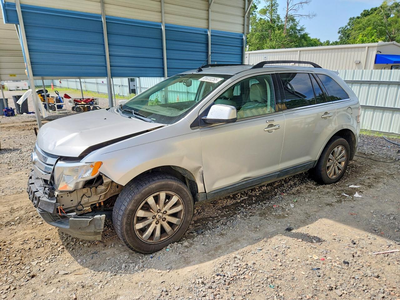 2010 Ford Edge Limited Silver vin: 2FMDK3KC4ABB71480