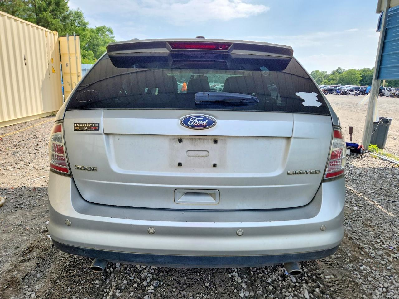 2010 Ford Edge Limited Silver vin: 2FMDK3KC4ABB71480