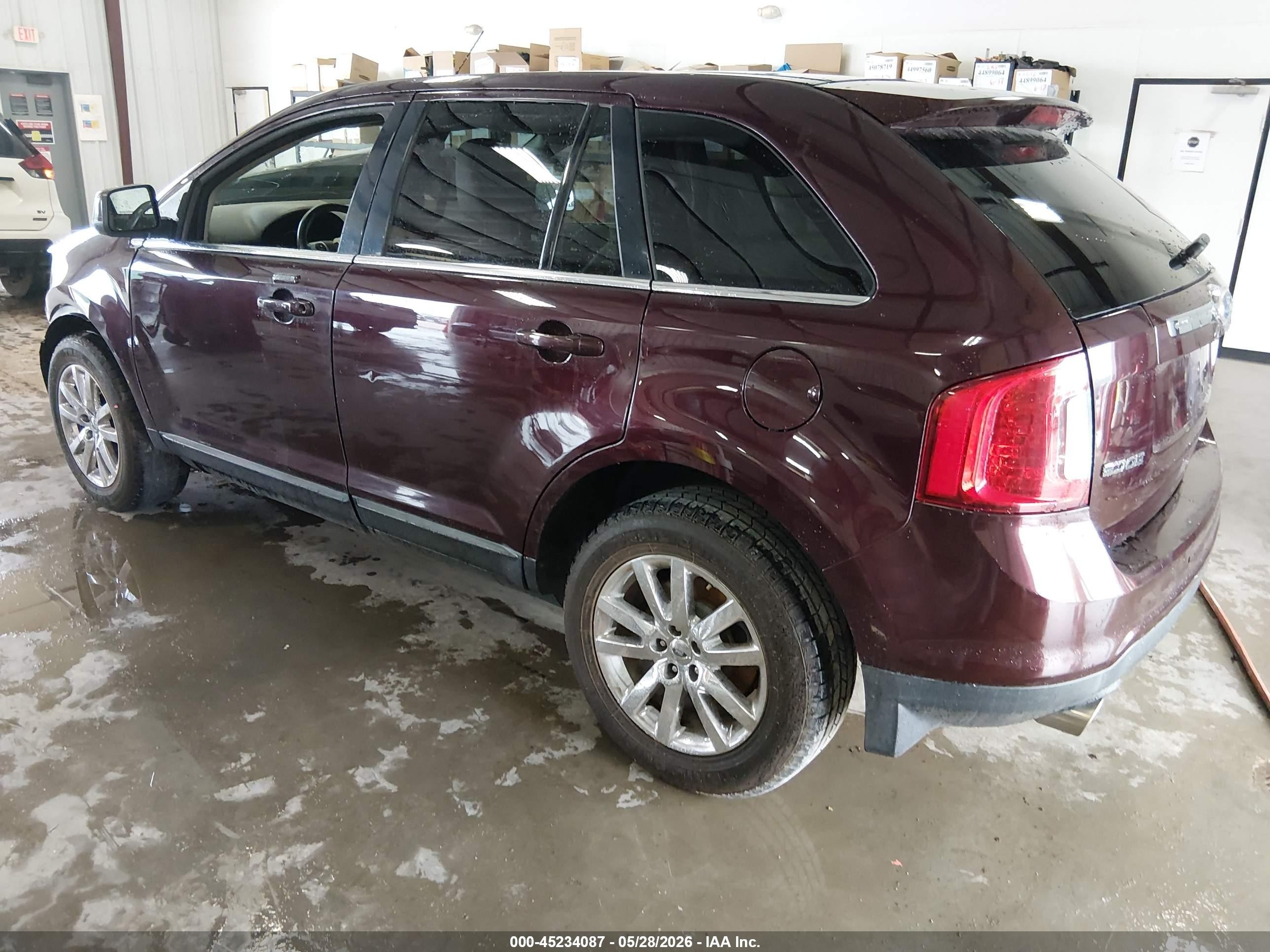 2011 Ford Edge Limited Purple vin: 2FMDK3KC4BBA45895