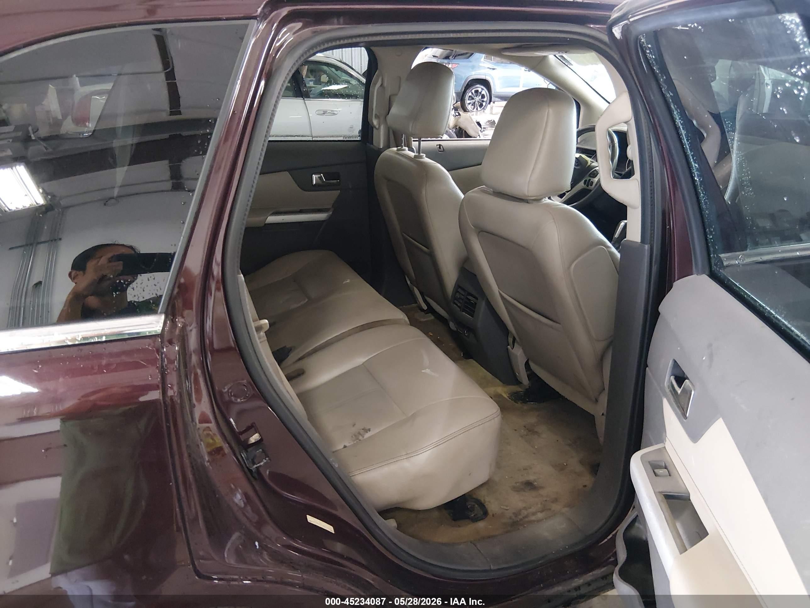 2011 Ford Edge Limited Purple vin: 2FMDK3KC4BBA45895