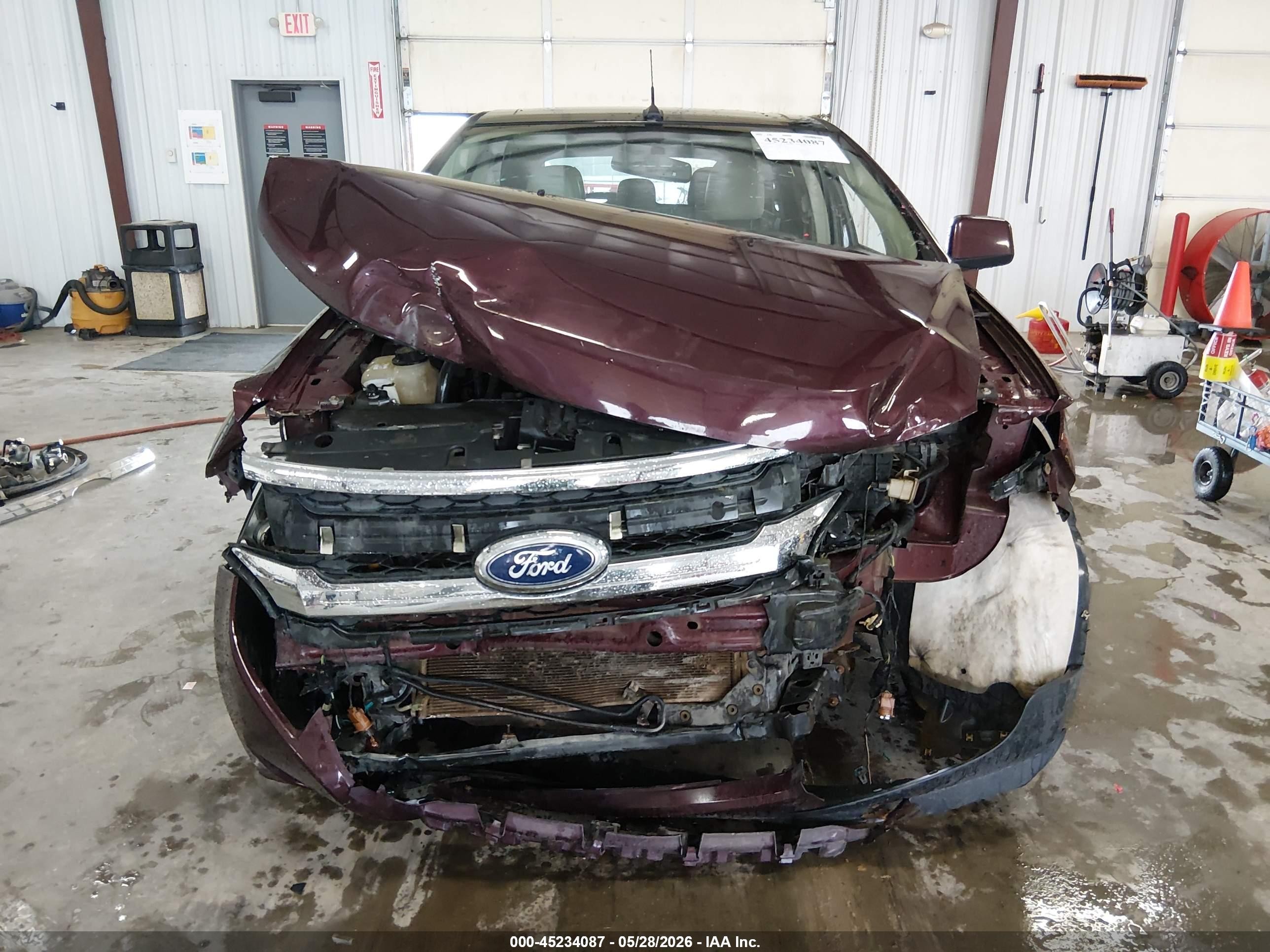 2011 Ford Edge Limited Purple vin: 2FMDK3KC4BBA45895