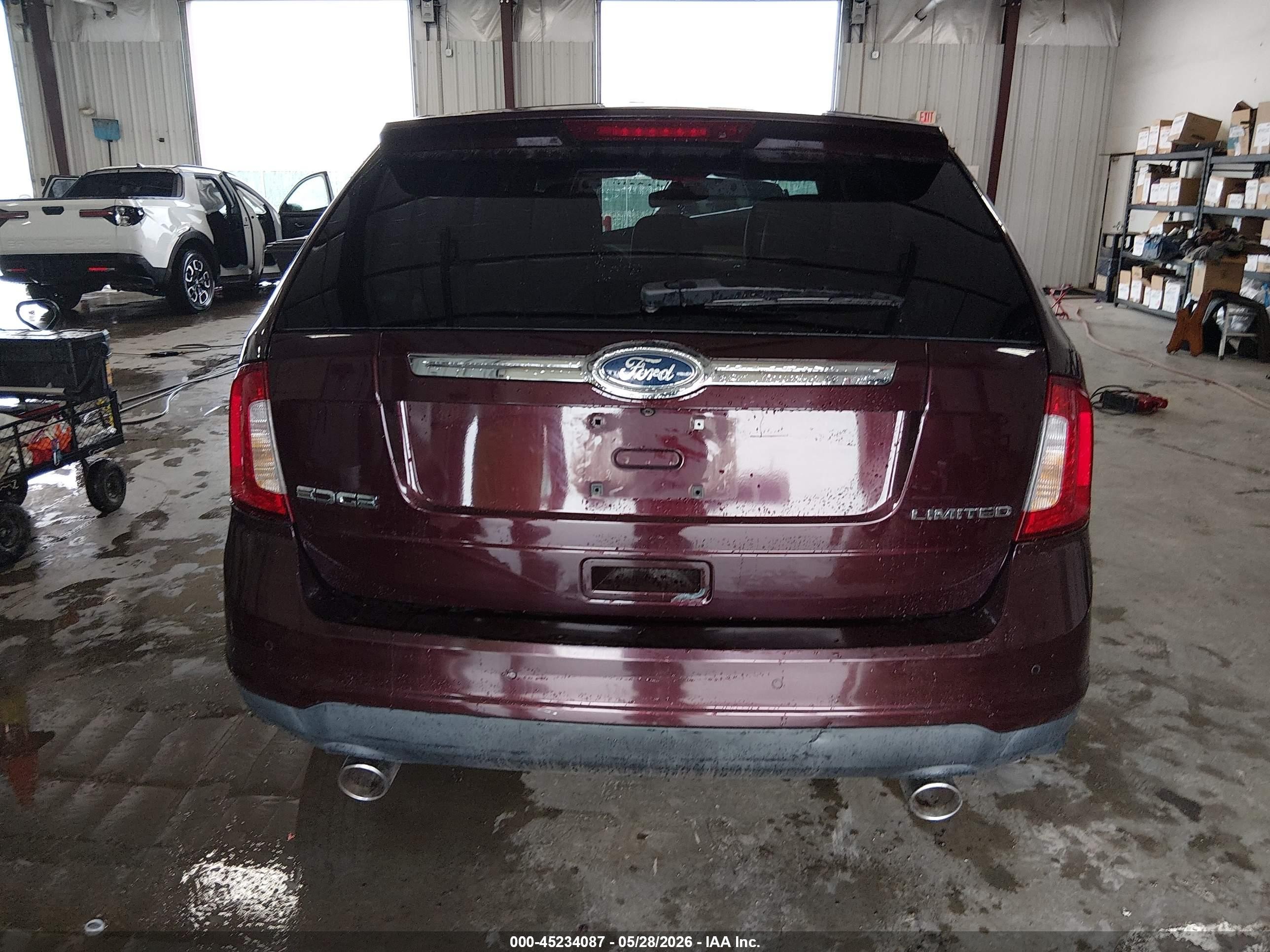 2011 Ford Edge Limited Purple vin: 2FMDK3KC4BBA45895