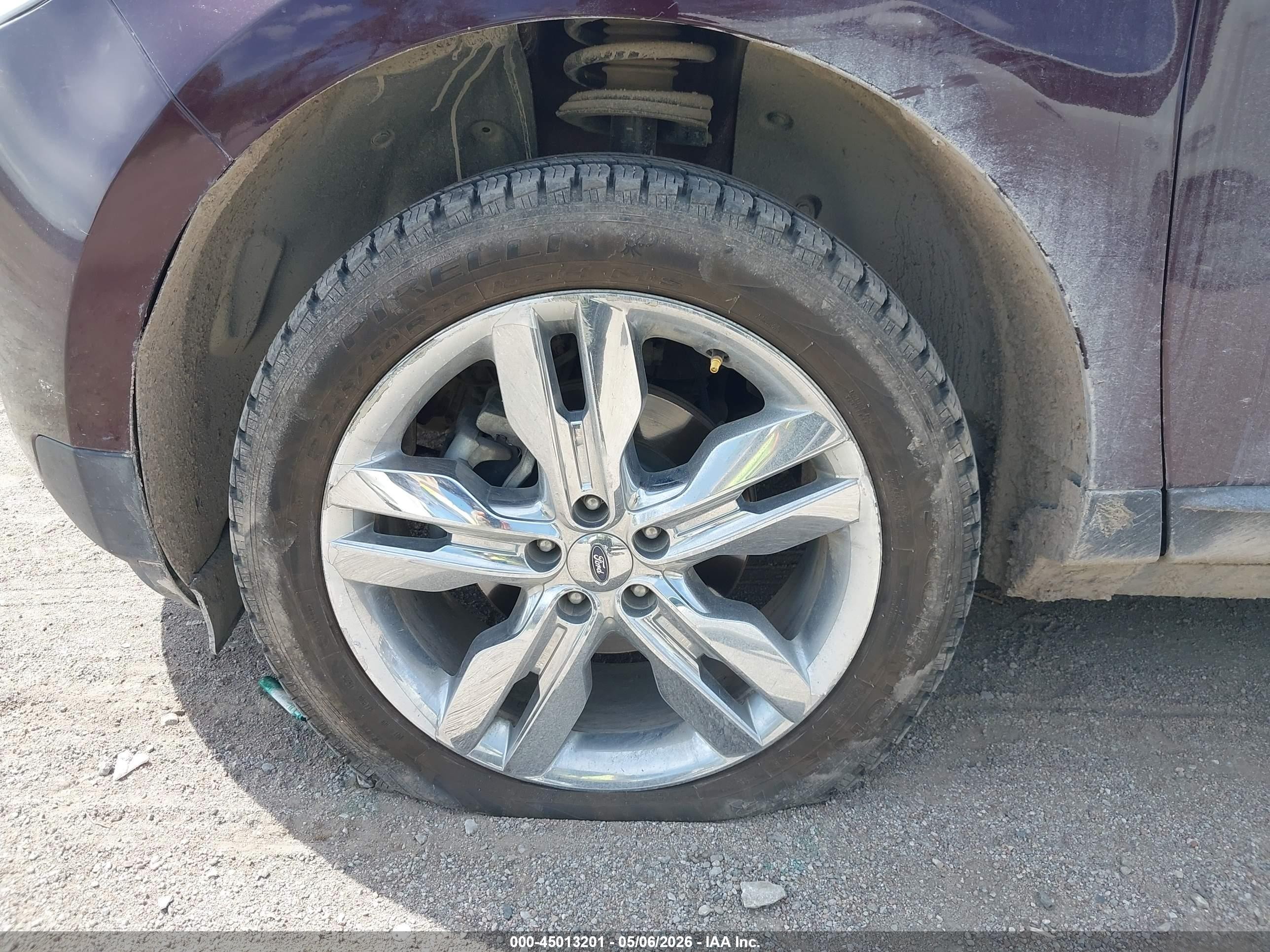 2011 Ford Edge Limited Бордовый vin: 2FMDK3KC4BBA53804