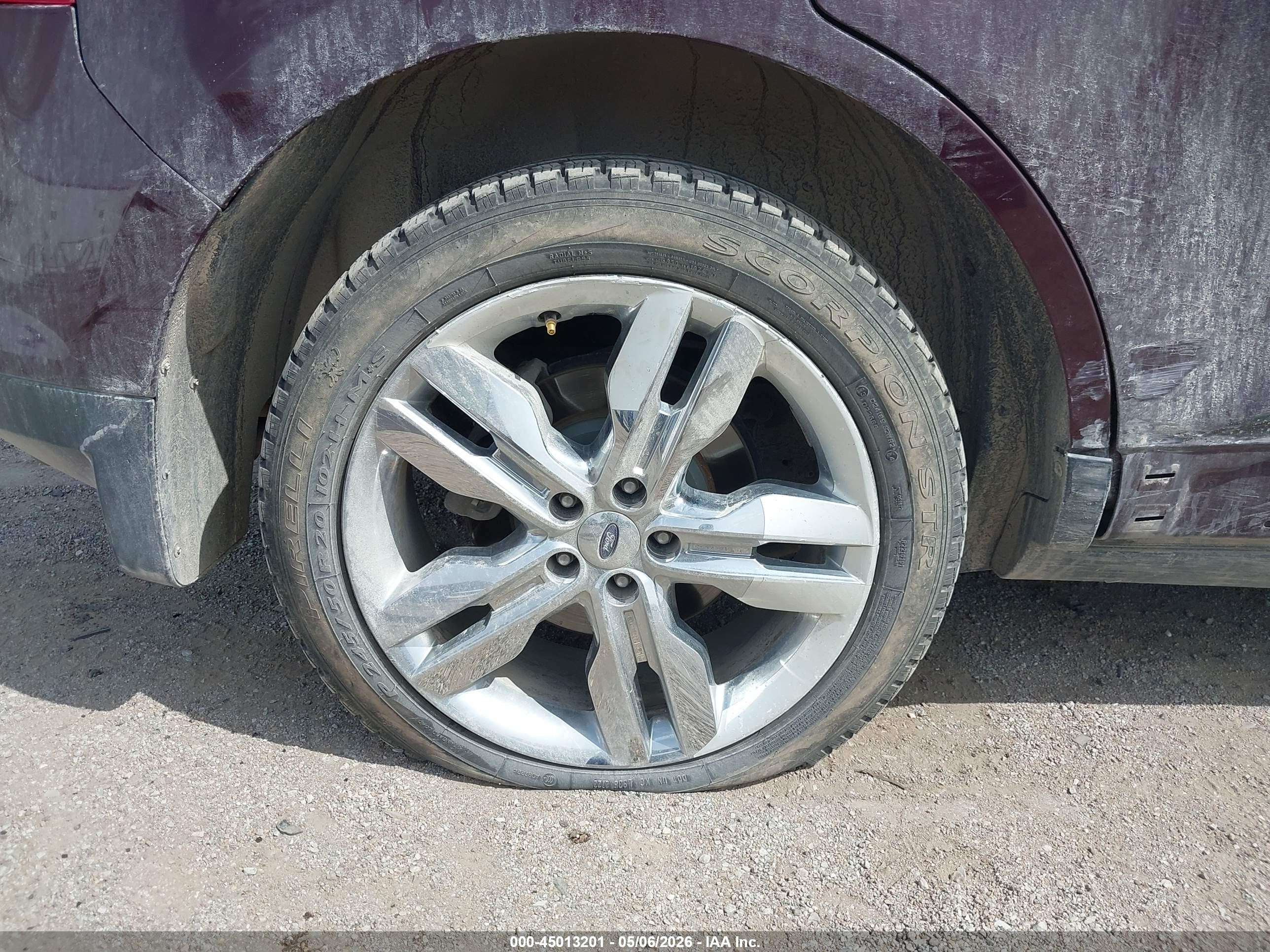 2011 Ford Edge Limited Бордовый vin: 2FMDK3KC4BBA53804