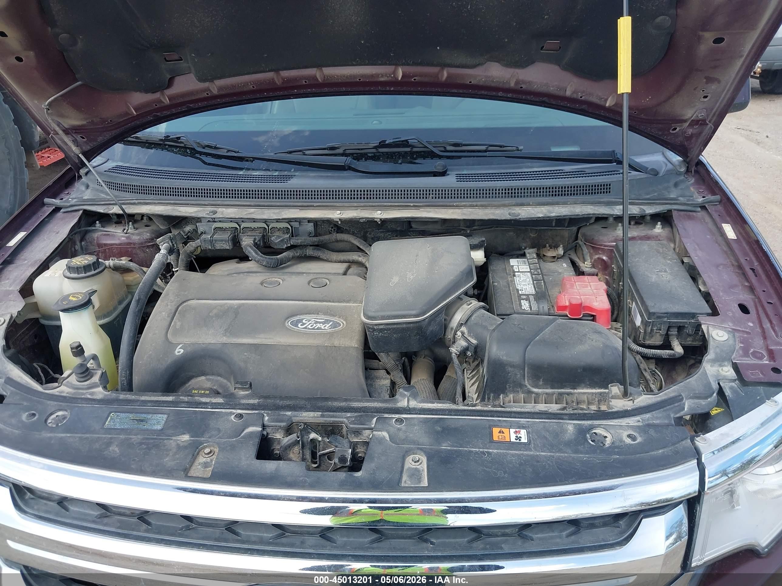 2011 Ford Edge Limited Бордовый vin: 2FMDK3KC4BBA53804