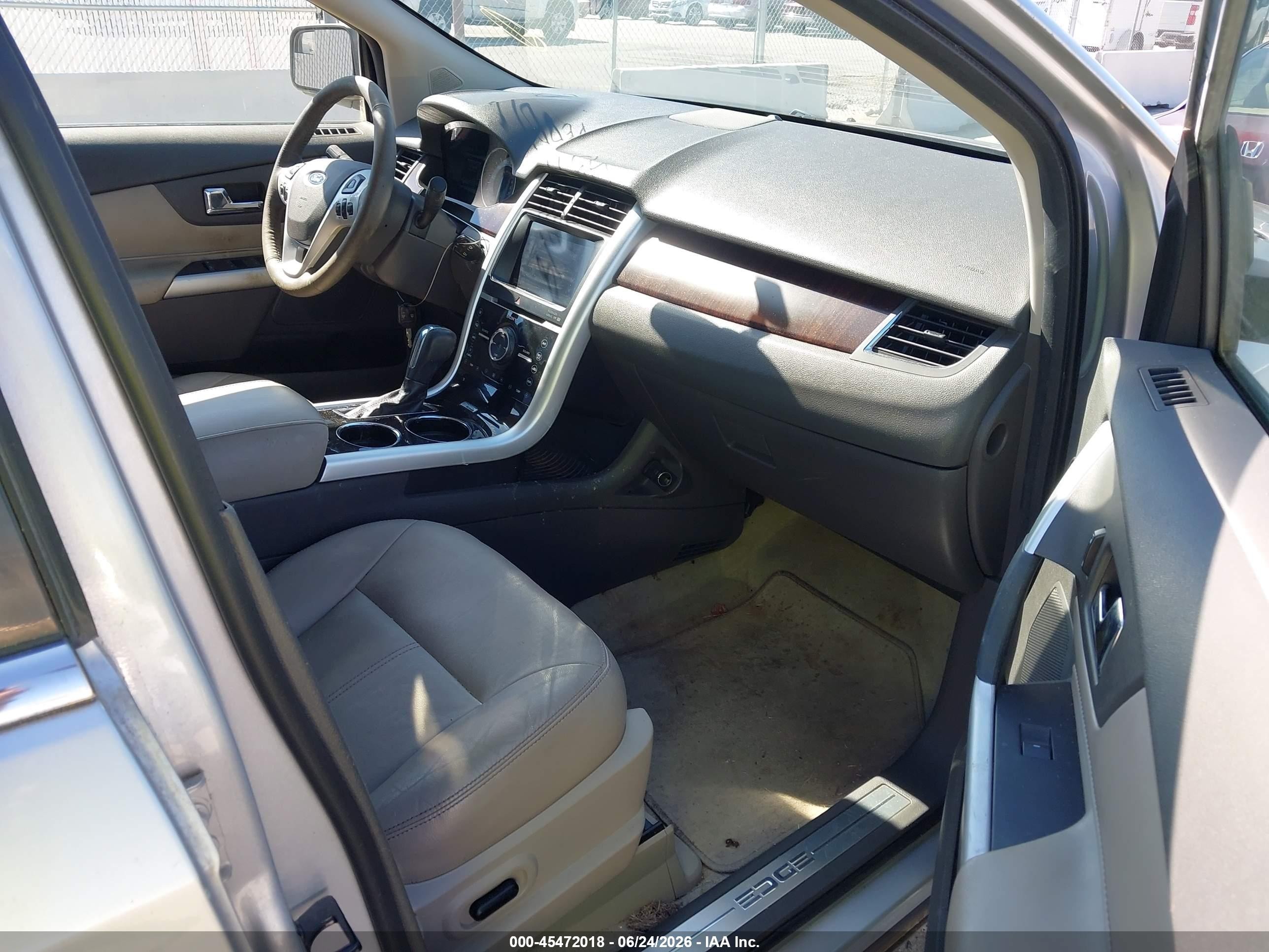 2011 Ford Edge Limited Silver vin: 2FMDK3KC4BBA86639