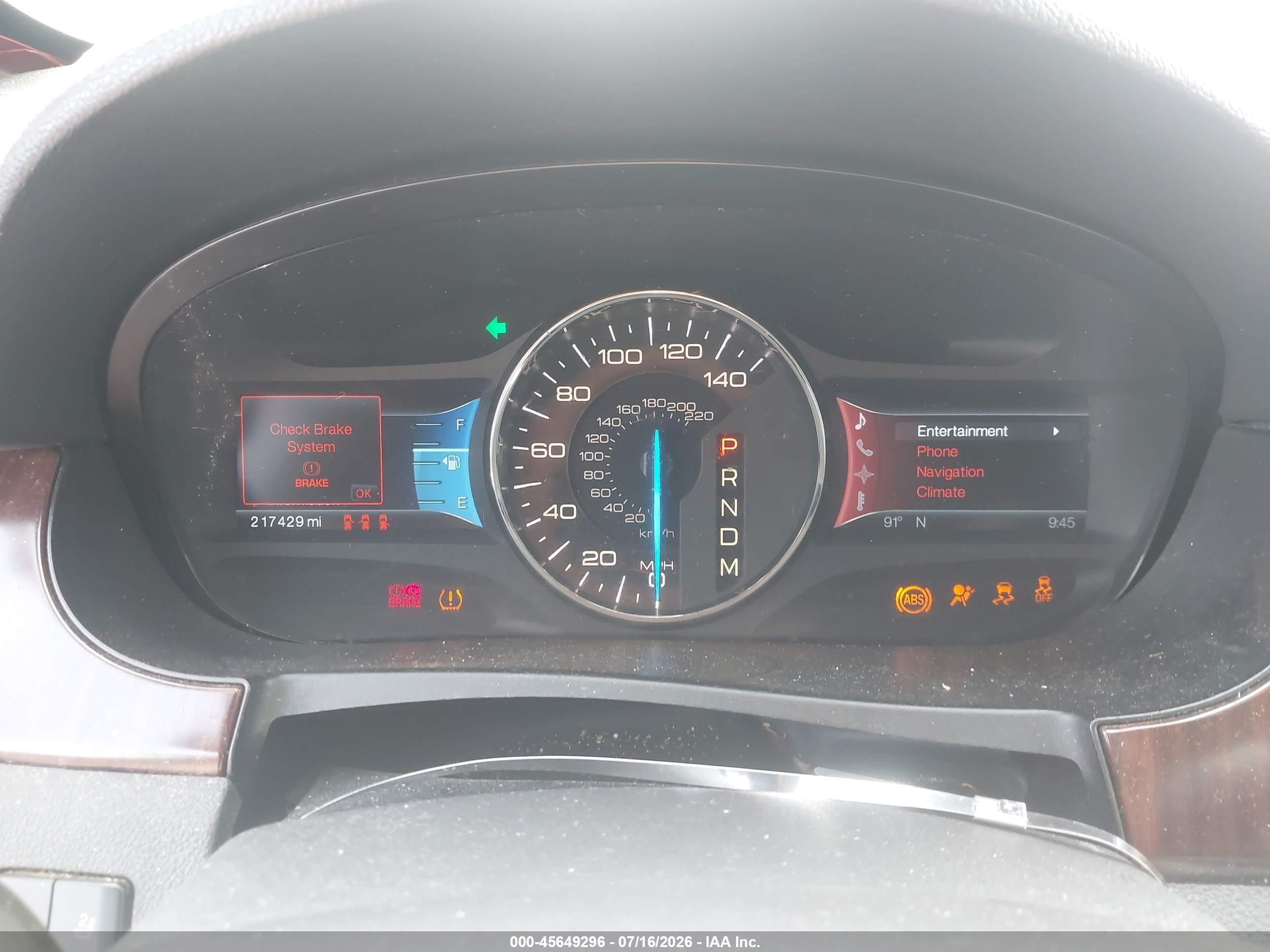 2011 Ford Edge Limited Red vin: 2FMDK3KC4BBB17405