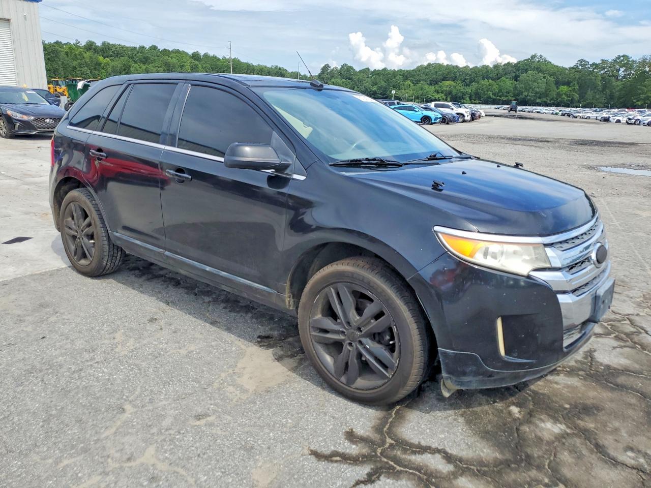 2011 Ford Edge Limited Black vin: 2FMDK3KC4BBB29263
